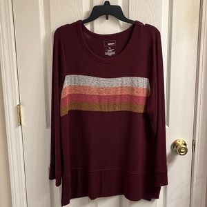 Women’s Maroon sweater by Sonoma. EUC.